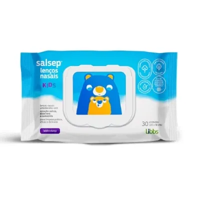 Lenços Nasais Salsep Kids com 30un